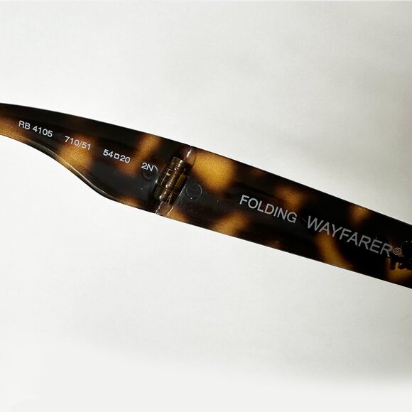 Ray-Ban - Wayfarer Folding Sunglasses - Picture 7 of 10